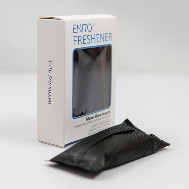 Túi Hút Ẩm - Khử Mùi Hôi - Khử Nấm Mốc - Kháng Khuẩn - Dành Cho Giày Sneaker Bằng Than Tre Hoạt Tính  - Enito Freshener - Hàng Chính Hãng