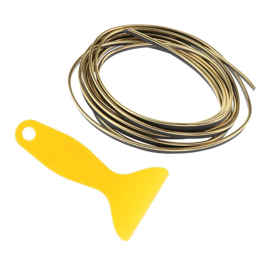 Car Interior Moulding Trim Decoration Strip Sticker 5m