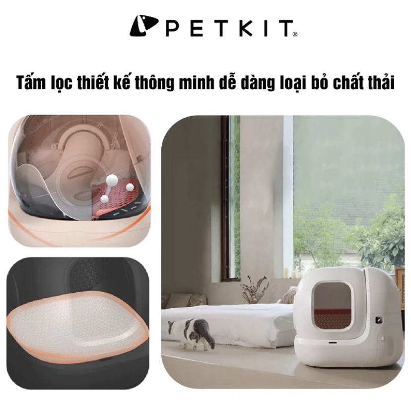 Ngà vệ sinh cho mèo tự động Petkit pura max