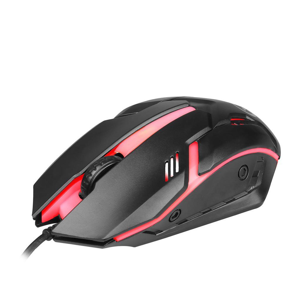 4 Buttons USB Wired LED 2400 DPI Laptop PC Optical Mice Gaming Mouse Mice