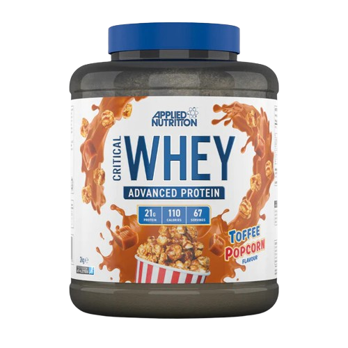 Critical Whey Applied Nutrition (2kg, 67 liều dùng), Sữa Tăng Cơ Giảm Mỡ Whey Protein Từ Sữa Bò Ăn Cỏ Tự Nhiên Grass-Fed