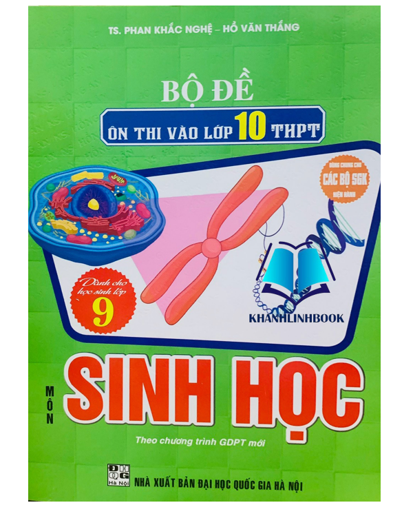 Sách - bộ đề ôn thi vào lớp 10 THPT môn sinh học