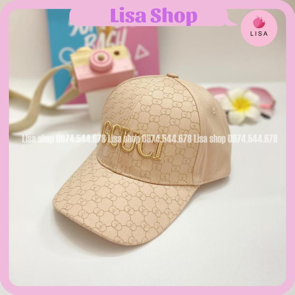 Mũ lưỡi trai, nón kết nam nữ thêu chữ thời trang phong cách cá tính Unisex Lisa, M31