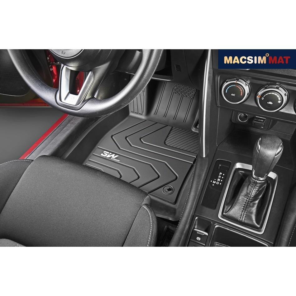 Thảm lót sàn ô tô MAZDA3 2014- 2019 Chất liệu TPE cao cấp, thiết kế sang trọng tinh xảo thương hiệu Macsim 3W