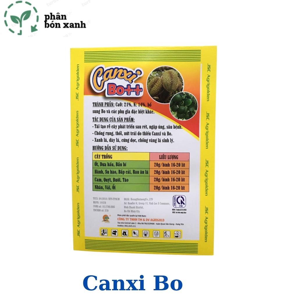 Phân bón Canxi bo ++ giúp chống nứt, thối, rụng trái non, cứng cây, to quả cho mọi cây trồng