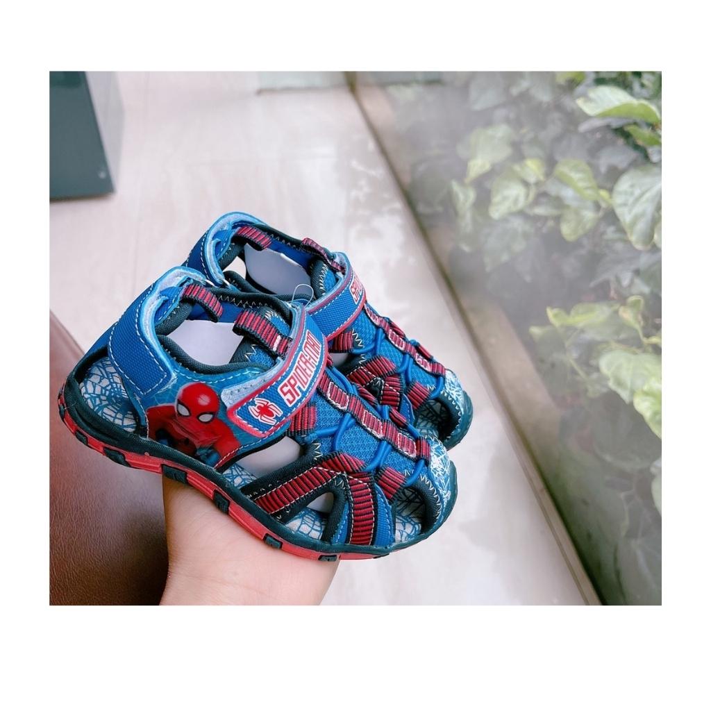 Sandal Bé Trai Kiểu Rọ Spiderman Xuất Âu Dư xịn Size 26-33 Hippo House