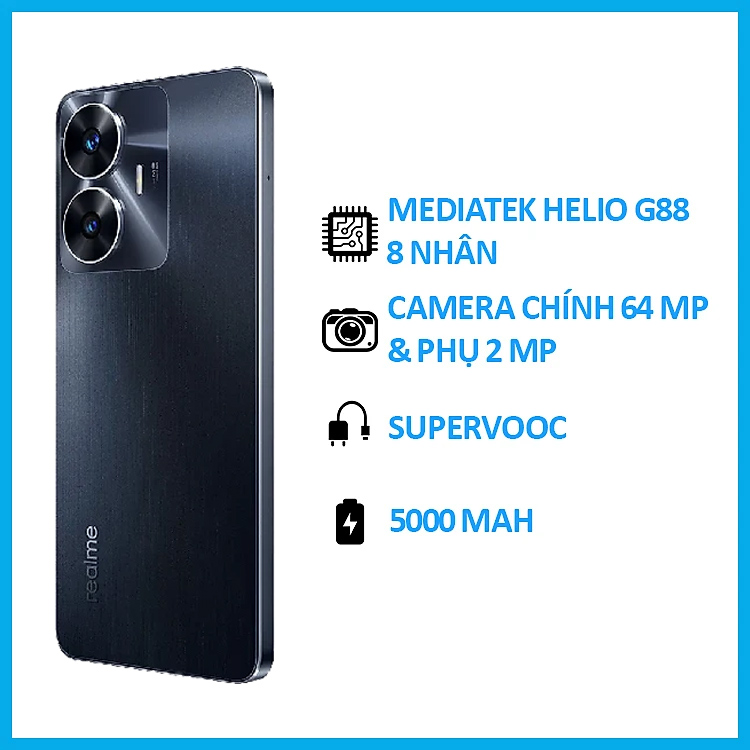 Điện thoại Realme C55 (8GB/256GB) - Hàng chính hãng