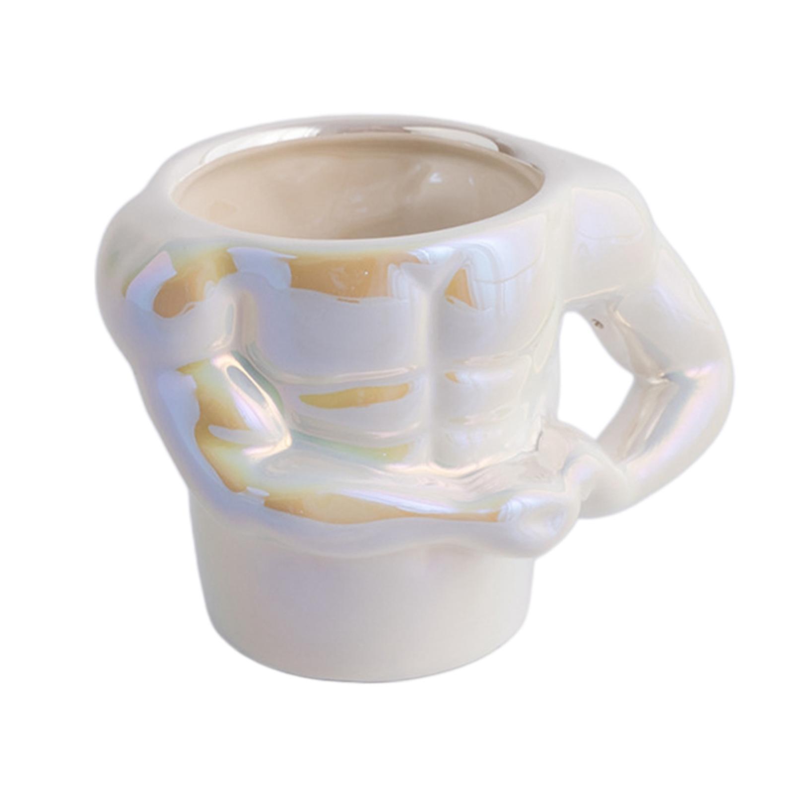 Ceramic Coffee Mug with Handle Milk Tea Cup for Office Party Wedding Housewarming Gift