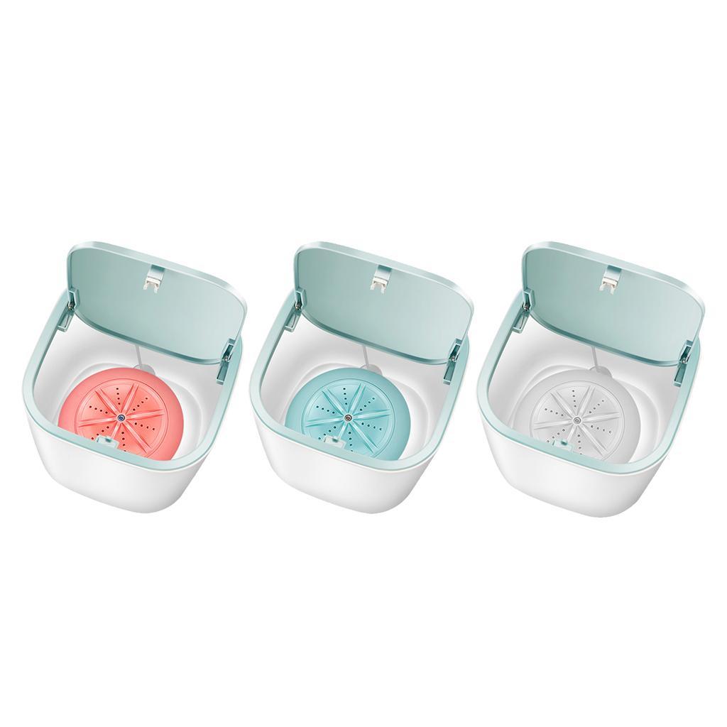 Mini Washing Machine Laundry Machine Turbo Washer USB Ultrasonic Turbine A