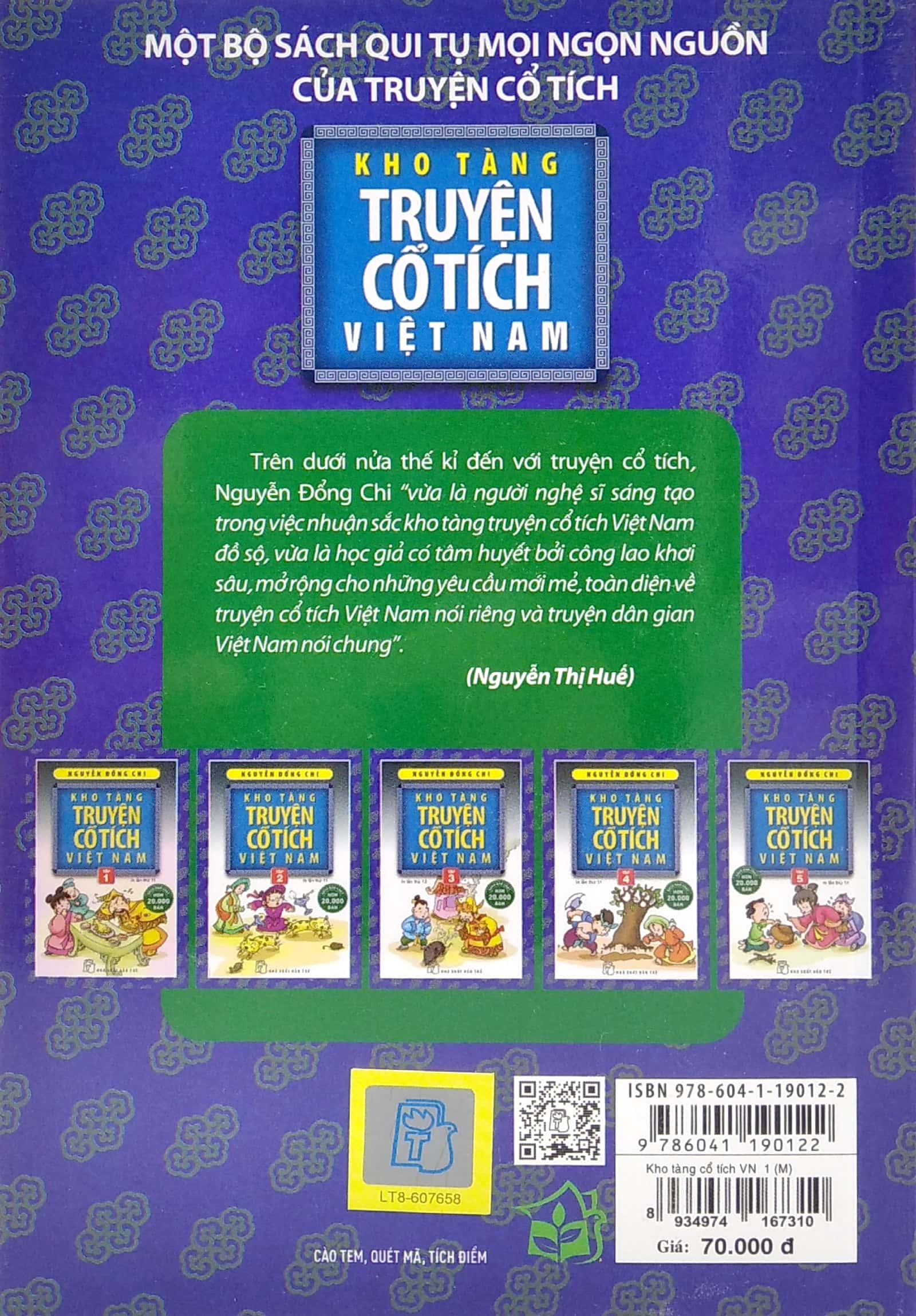 Kho Tàng Truyện Cổ Tích Việt Nam - Tập 1