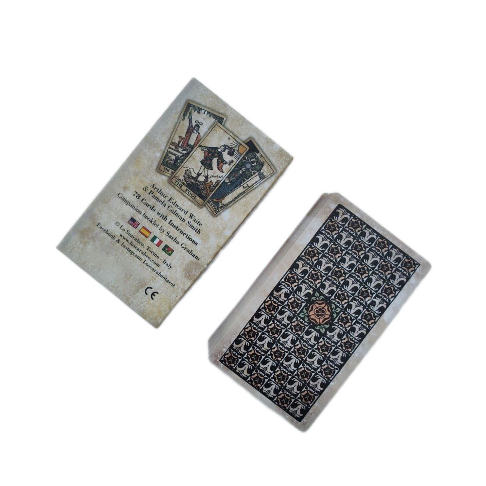 [Size Gốc] Bộ Bài Tarot Vintage 78 Lá Bài 7x12 Cm Đá Thanh Tẩy