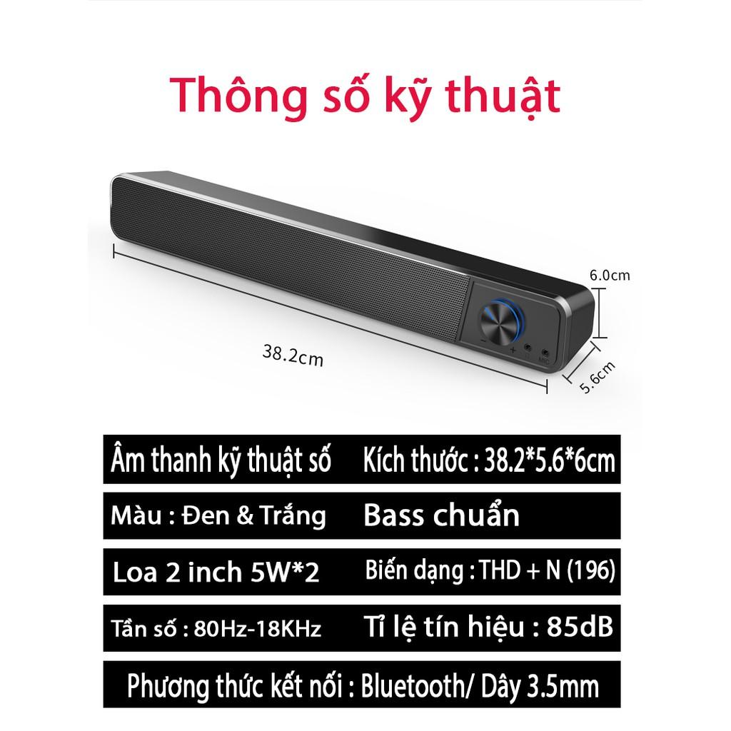 Loa bluetooth máy tính tích hợp dùng cả điện thoại G18, Loa dùng cho cả máy tính vi tính điện thoại cầm tay