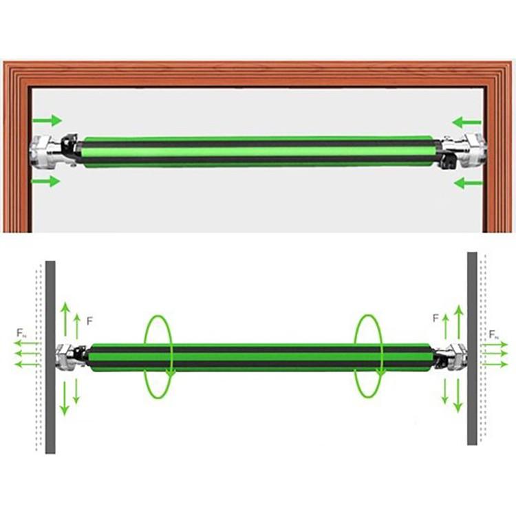 Xà đơn treo tường điều chỉnh 2020 60-100cm và 85-125cm nặng 1,7 và 2,1kg Màu Sọc Xanh -giadunghn1