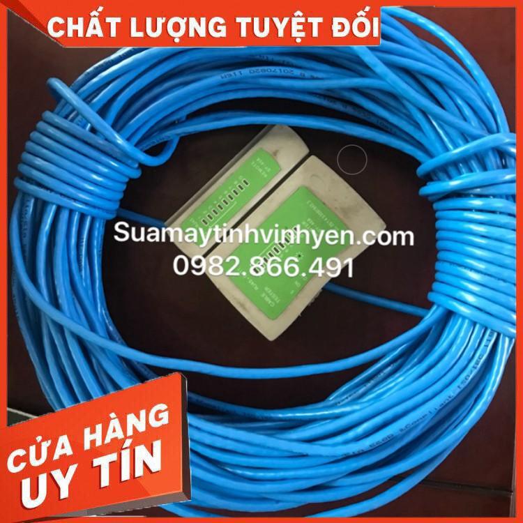 10,m,20m,30m,40m dây mạng CAT6 đi ngoài trời. Bấm sẵn 2 đầu