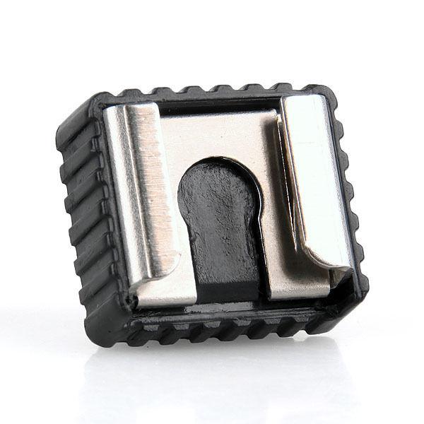 Flash Hot Shoe Mount Adapter to 1/4'' Thread for Studio Light Stand Tripod
