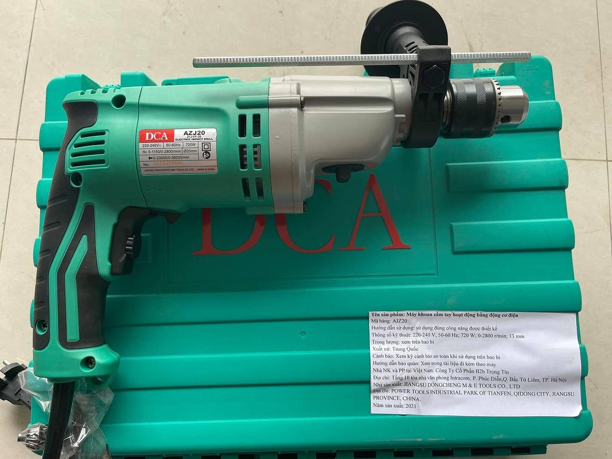 MÁY KHOAN BÚA 40MM 720W DCA AZJ20 - HÀNG CHÍNH HÃNG