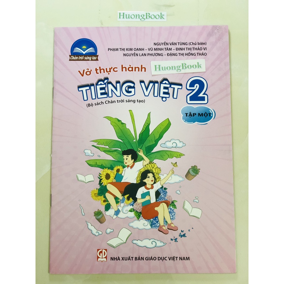 Sách - Combo trọn bộ 4 quyển Vở thực hành Tiếng Việt + Toán lớp 2 - Chân Trời Sáng Tạo
