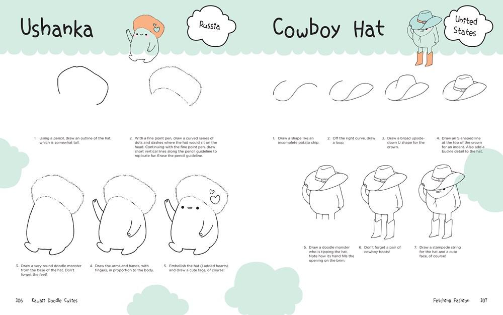 Sách - Kawaii Doodle Cuties : Sketching Super-Cute Stuff from Around the World by Pic Candle