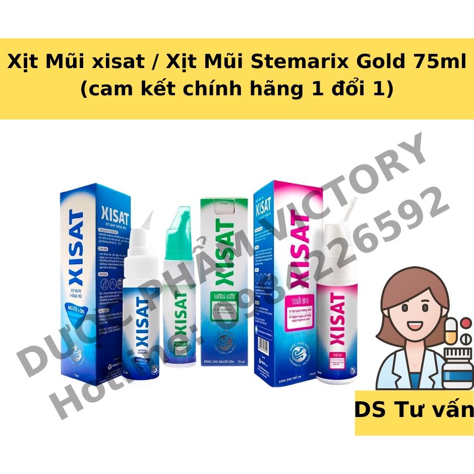 Xịt Mũi xisat / Xịt Mũi Stemarix Gold 75ml