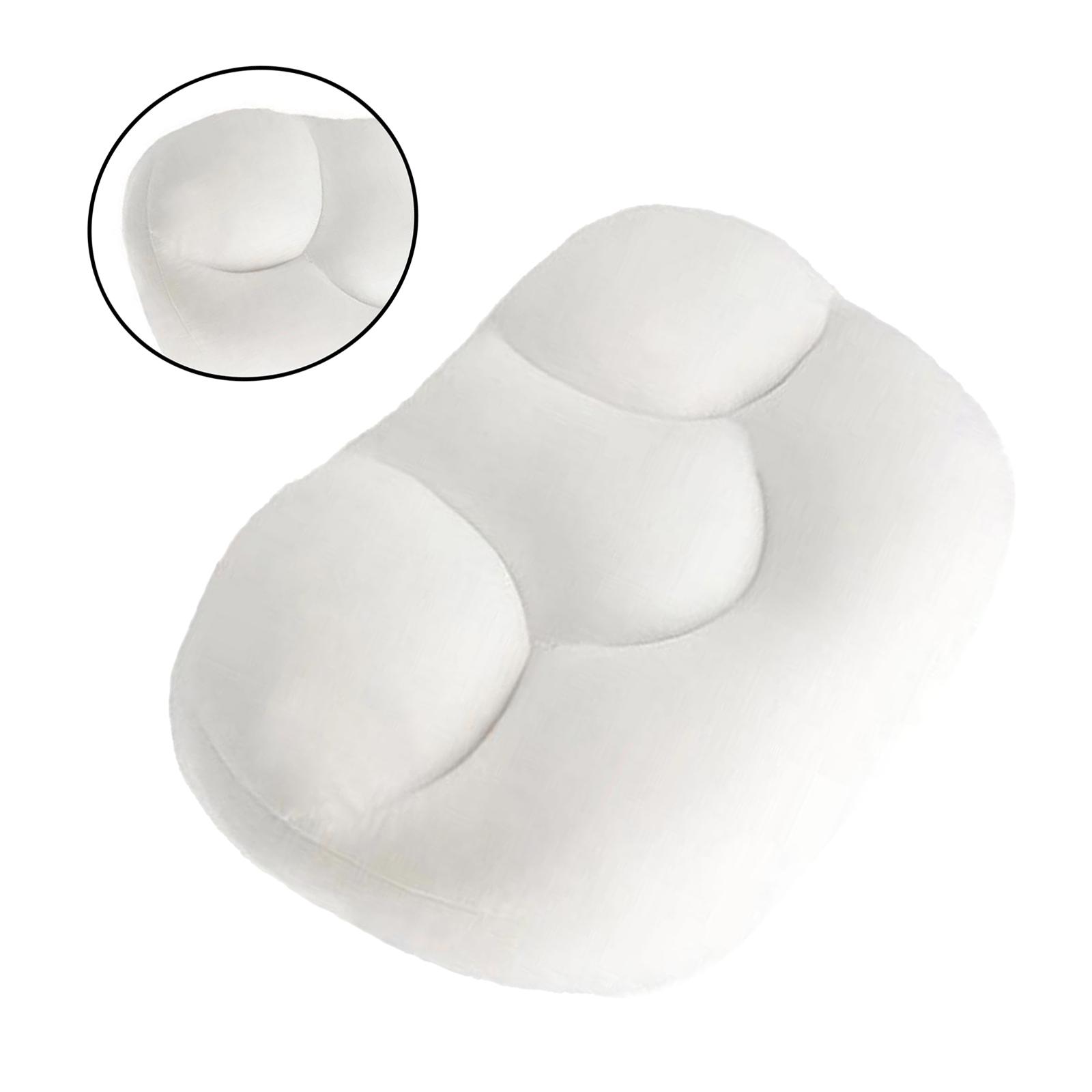 3D Sleep Pillow Baby Nursing Memory Soft Orthopedic Memory Pillow White