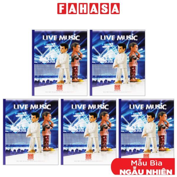 Combo 5 Tập Class Rap Việt - 4 Ô Ly 96 Trang 80 gsm - Hồng Hà 0438