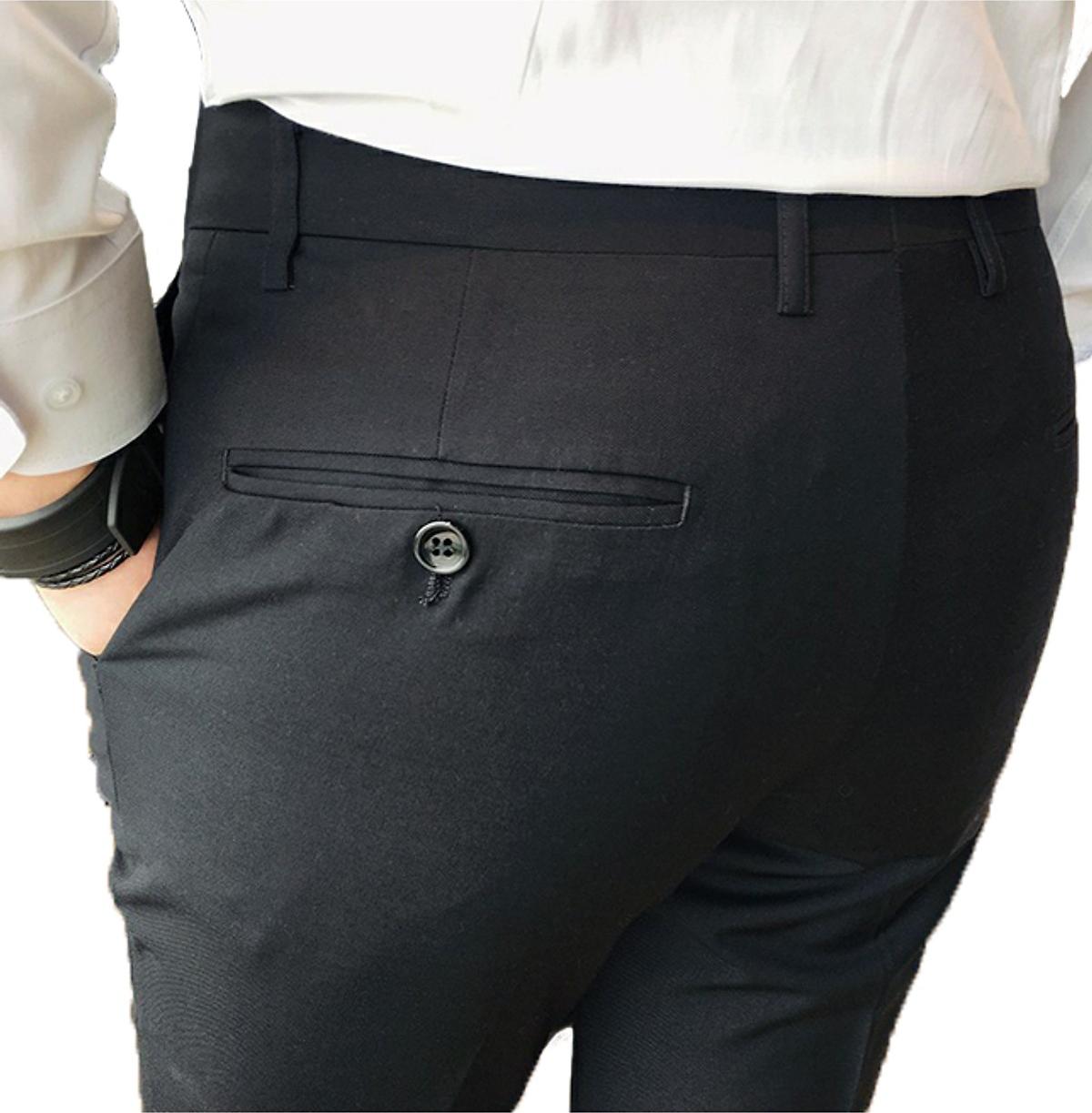 Quần âu nam công sở cao cấp dáng slimfit phong cách trẻ trung Hàn Quốc