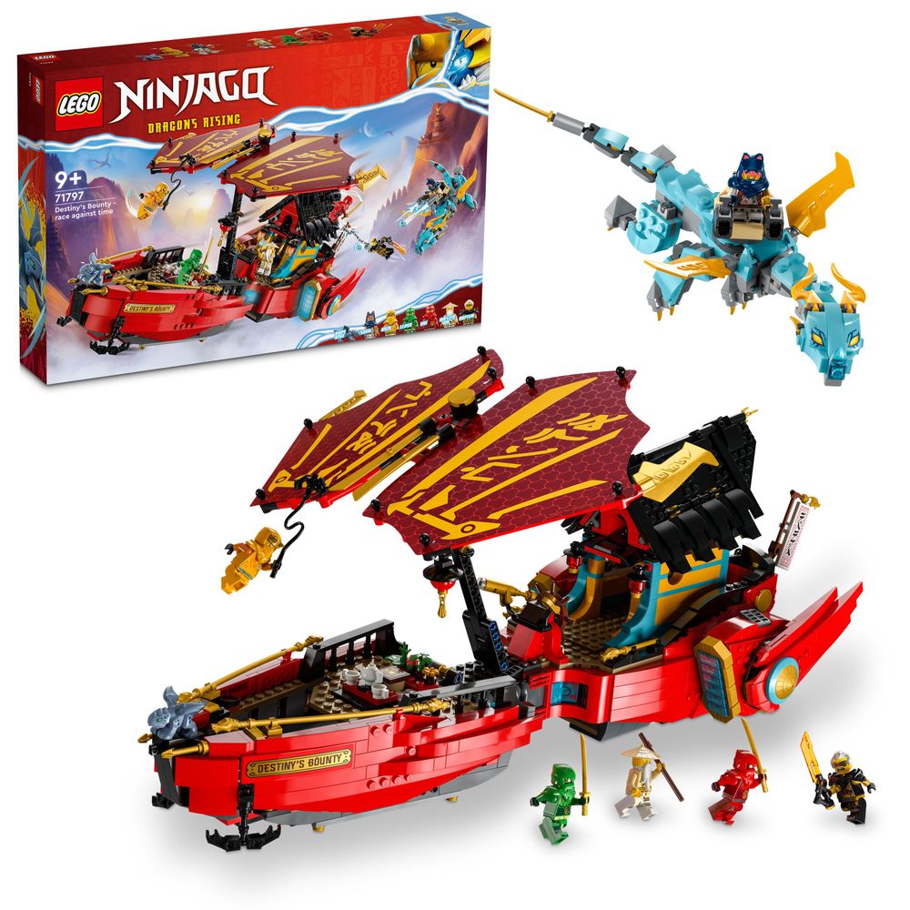 LEGO NINJAGO 71797 - Chiến hạm Bounty - Cuộc chiến thời gian (1739 chi tiết)