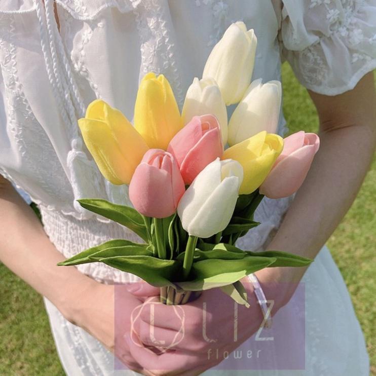 SIÊU ĐẸP Hoa Giả Hoa tulip Giả Cao Cấp Hoa Trang Trí Nhà Cửa Tại Tho Trang Trí Nhà Cửa Rẻ vô địch