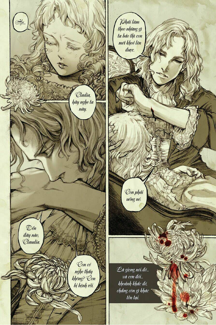 đàm thoại cùng ma cà rồng - chuyện của claudia [tiểu thuyết bằng tranh] chapter 1 5