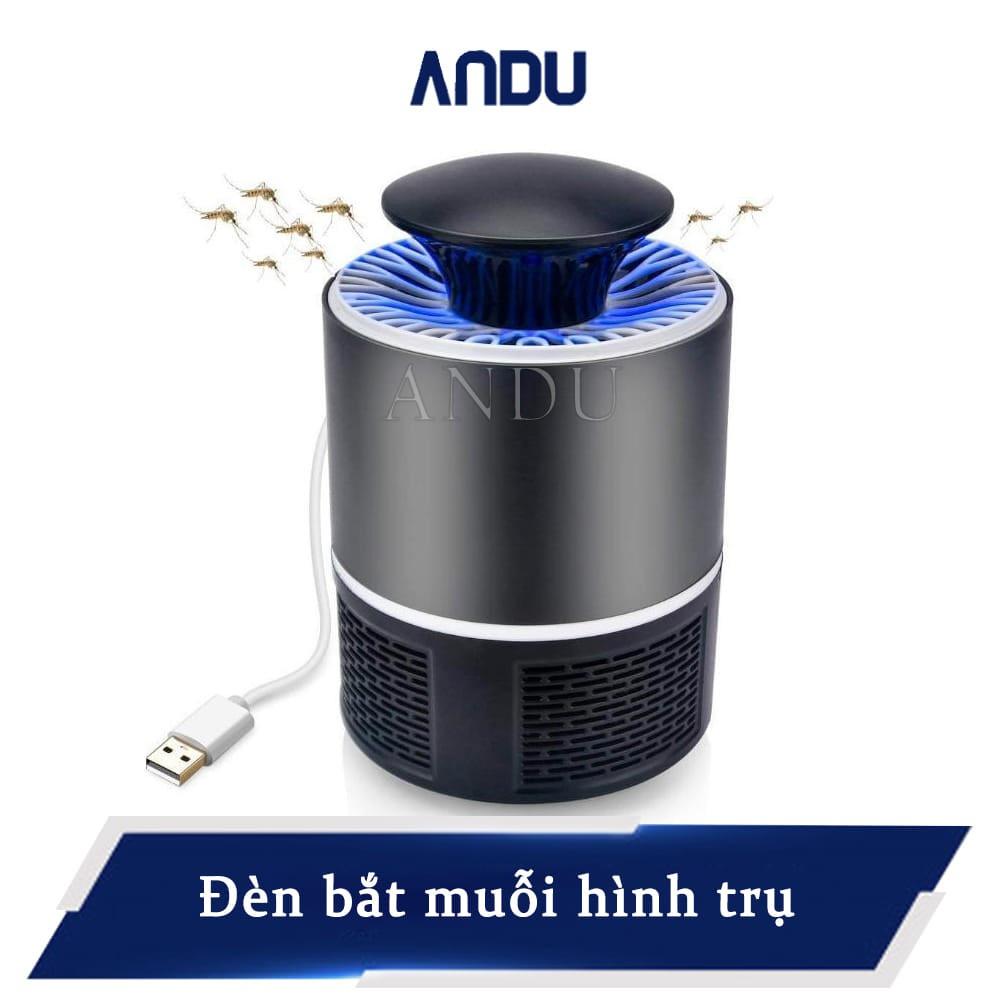 Đèn Bắt Muỗi Thông Minh Hình Trụ Cổng USB, Đèn Đuổi Muỗi Cao Cấp