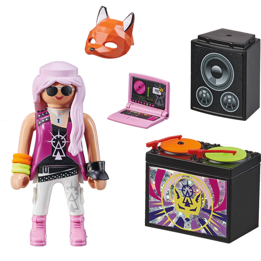 Đồ chơi mô hình Playmobil - Nhân vật Nghệ sĩ DJ