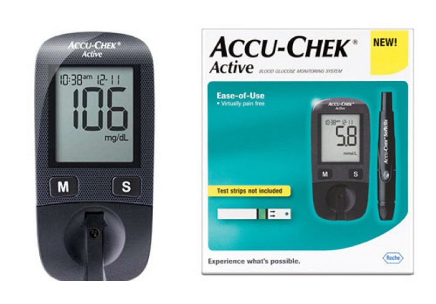 Máy Kiểm Tra Đường Huyết Accu Chek Active