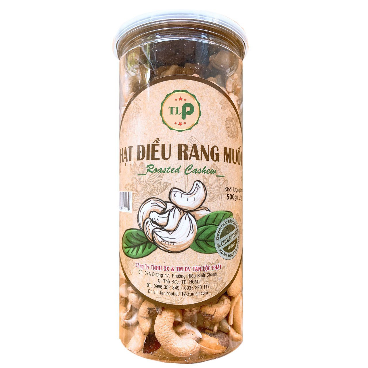 500G HẠT ĐIỀU RANG MUỐI VỠ ĐÔI CHẤT LƯỢNG KHÔNG ĐỔI THƠM NGON TÂN LỘC PHÁT