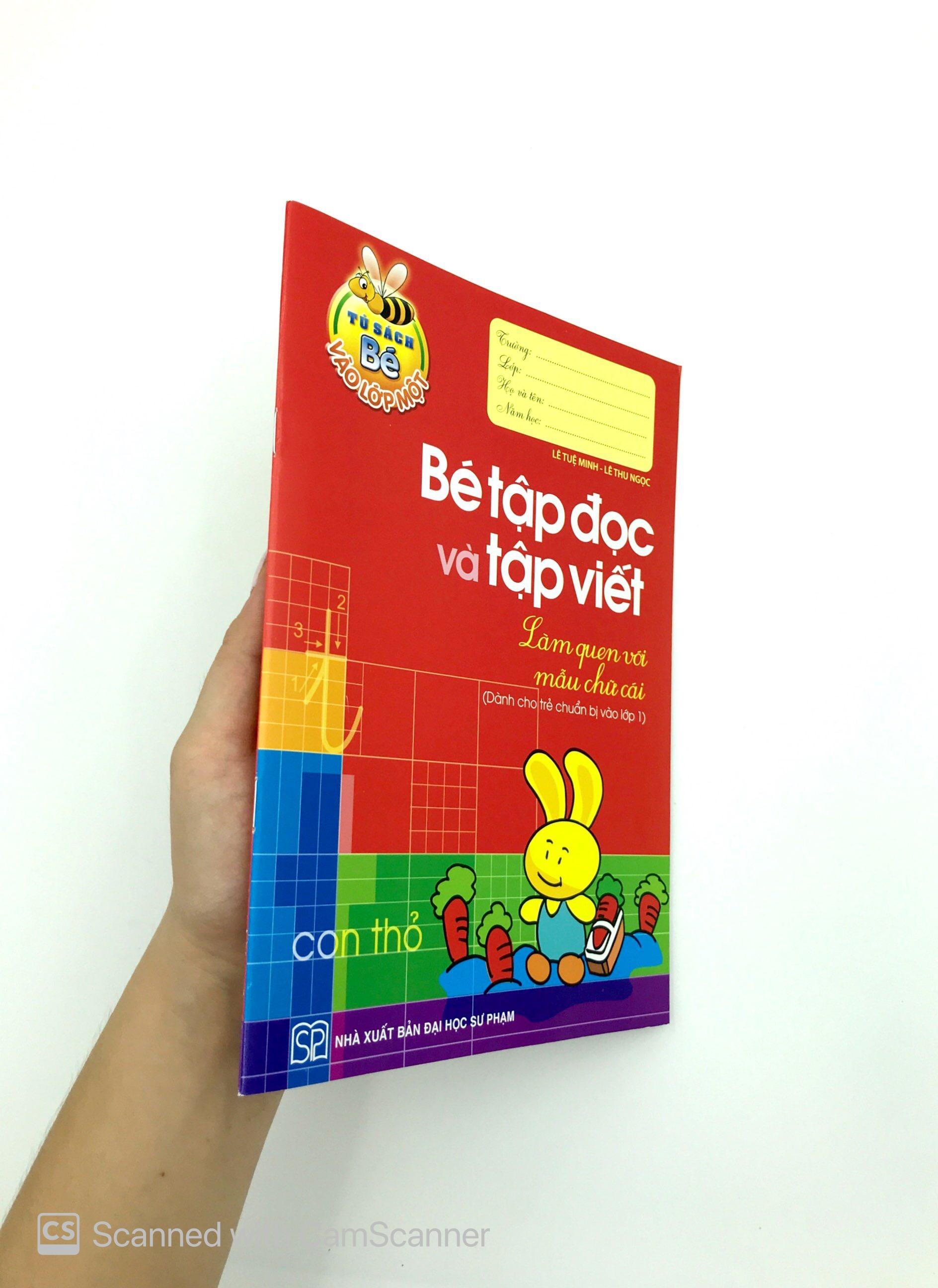 Tủ Sách Cho Bé Vào Lớp 1 - Bé Tập Đọc Và Tập Viết