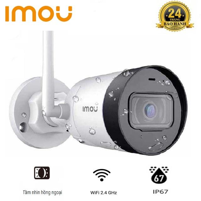 Camera Wifi Imou G42P Siêu nét 2K+ Lắp Ngoài Trời.TÍch hợp Mic, hồng ngoại Thông Minh ban đêm nhìn rõ nét - Hàng Chính Hãng