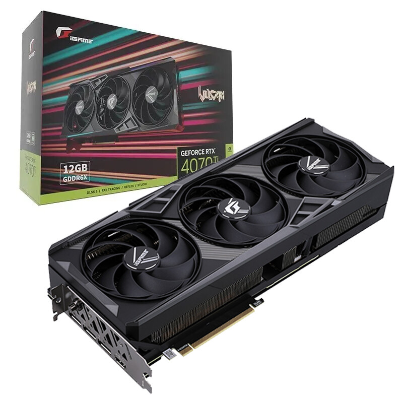 Card màn hình Colorful iGame GeForce RTX 4070 Vulcan OC-V - Hàng chính hãng