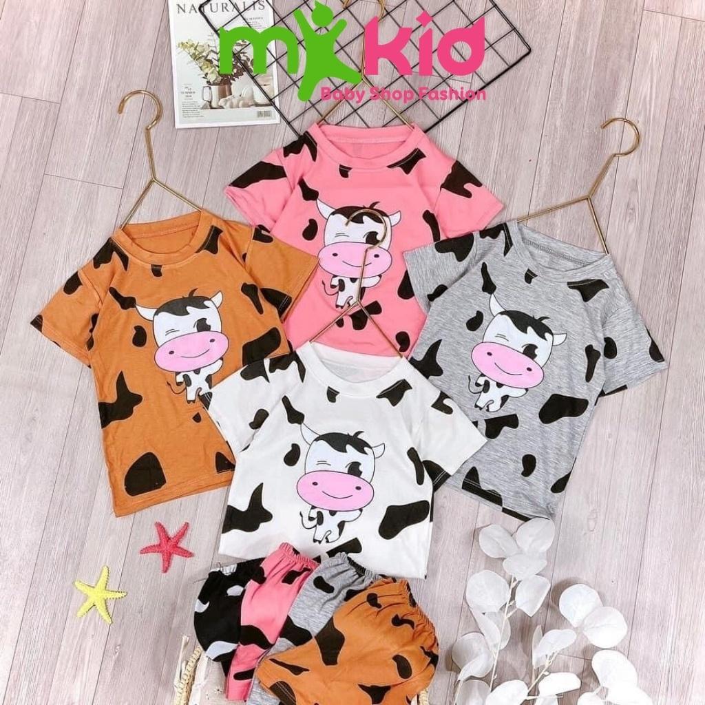 Bộ Cộc Tay Cho Bé Bộ Minky Mom Cộc Tay Chất Cotton 100% siêu mềm mịn thoáng mát