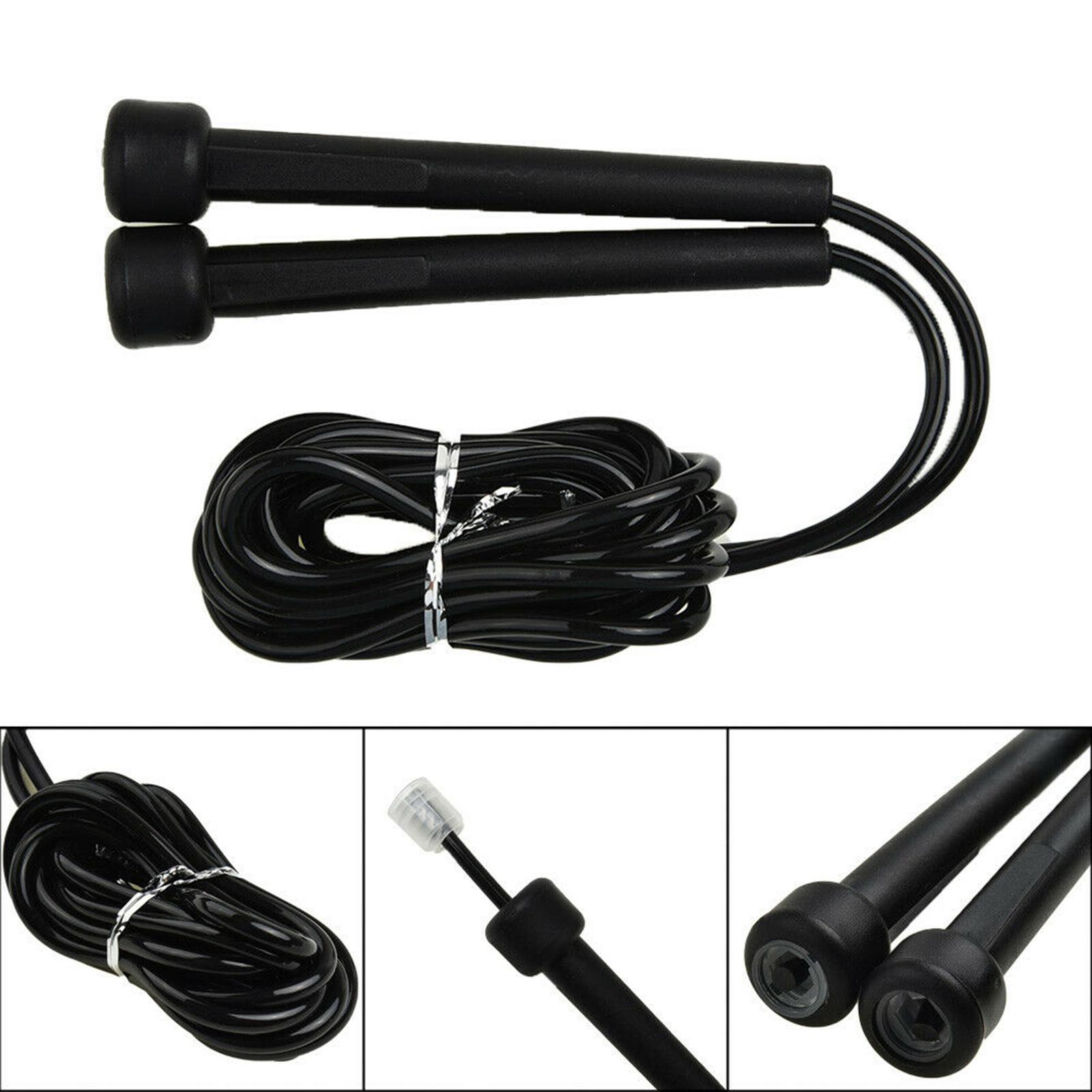 Jump Rope Gym Training Exercise Skipping Boxing Ropes 9' Adult - Pink