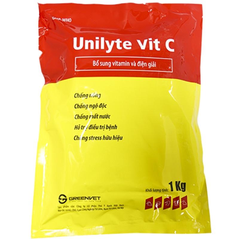 1kg UNYTE VIT-C bổ sung điện giải, vitamin, tăng sức đề kháng, giải độc dùng cho trâu bò lợn