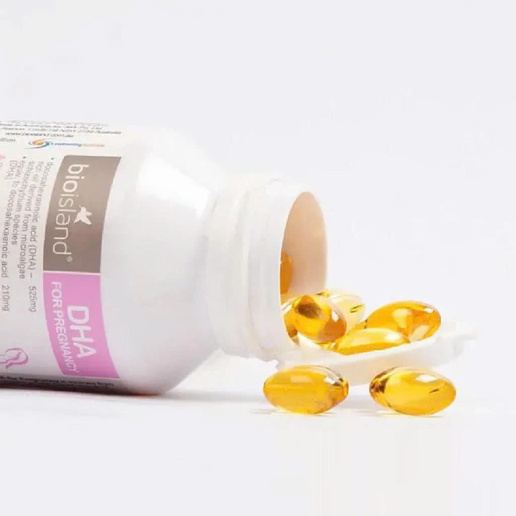 Viên uống Bioisland DHA hỗ trợ cho bà bầu của Úc 60 Viên