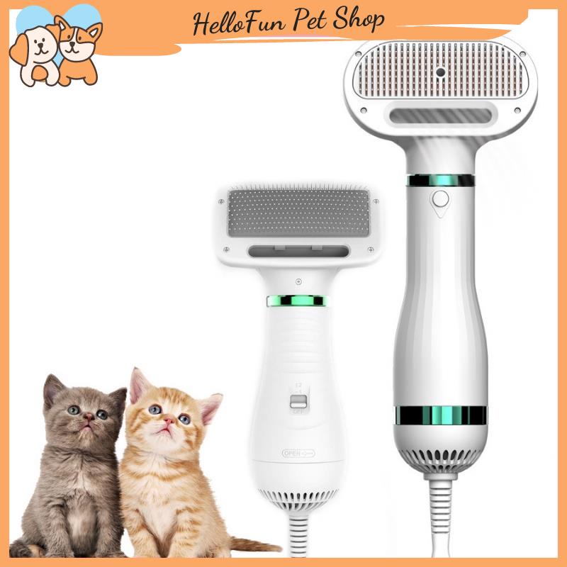 Máy sấy lông kiêm lược chải đa năng cho chó mèo