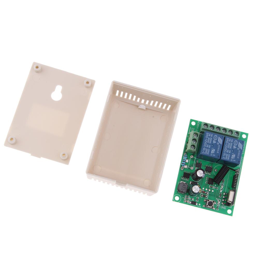 Wireless Remote Control Switch AC85V—220V 2CH Relay