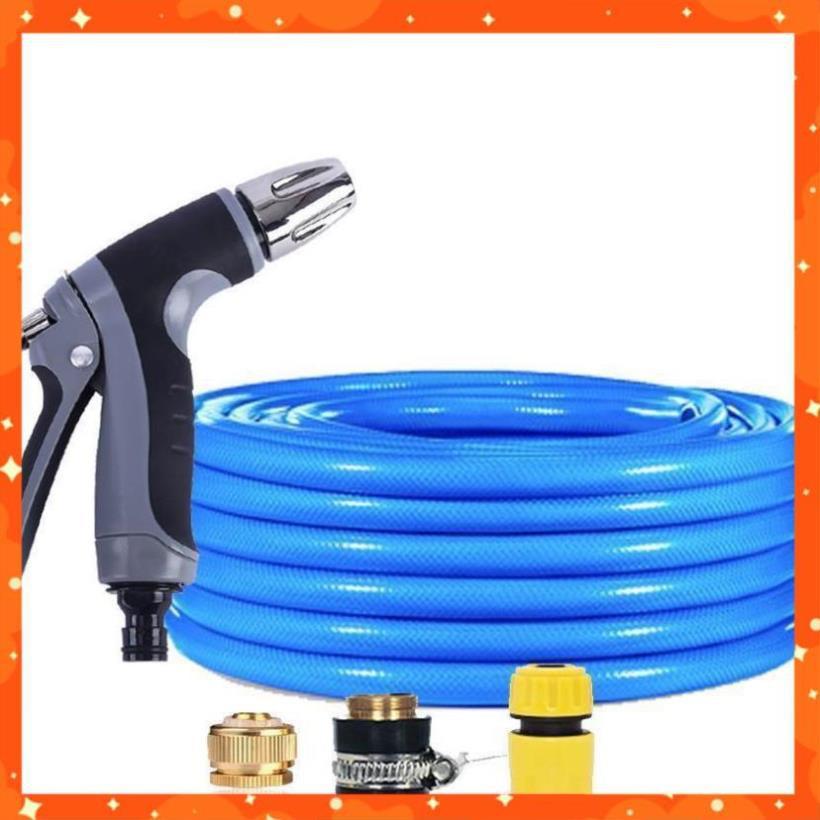 Bộ dây và vòi xịt rửa xe tưới cây tăng áp 3-5m 206817