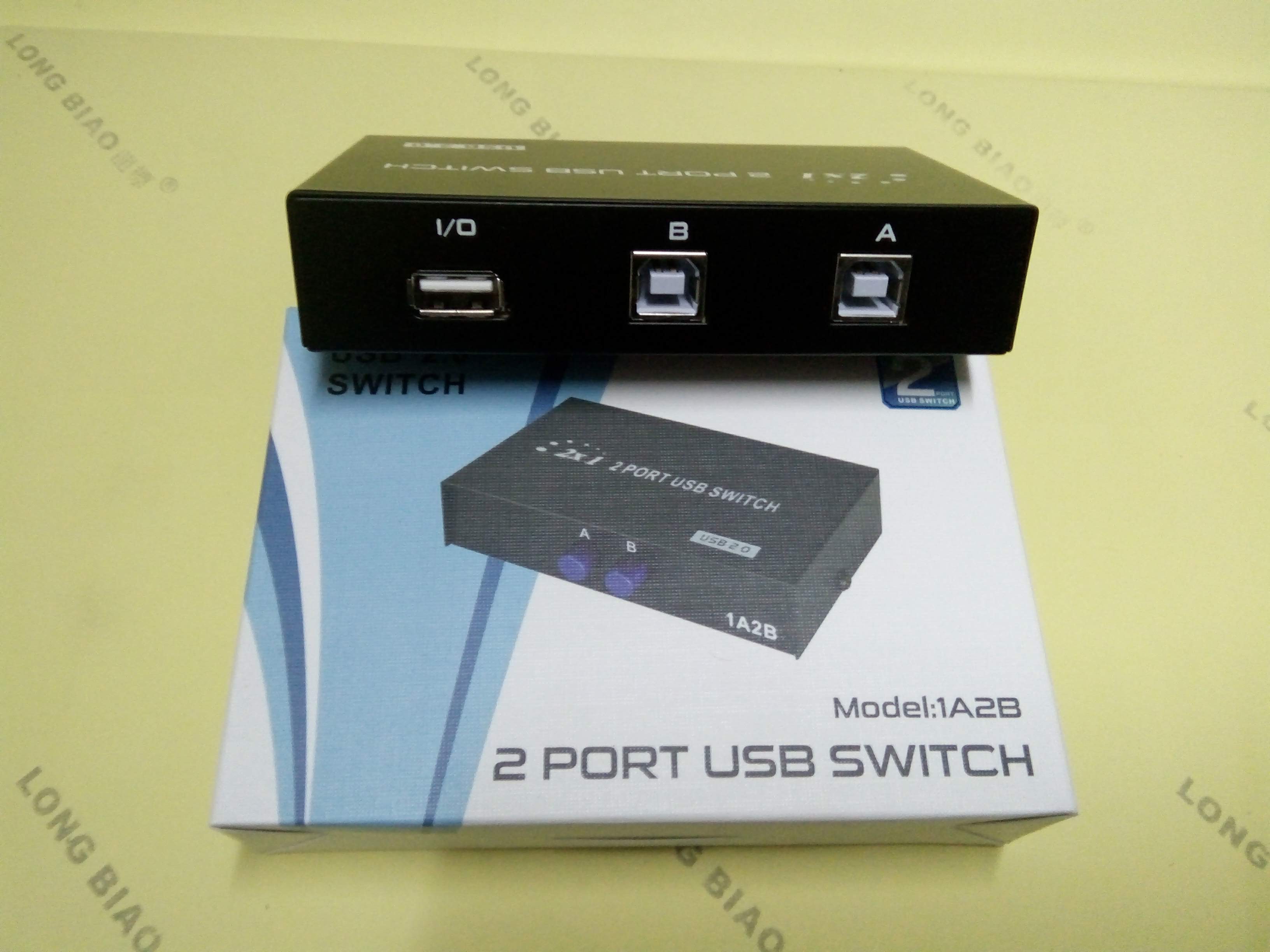Bộ chia máy in 1 ra 2 cổng USB MT-1A2B-CF-VIKI - Hàng chính hãng