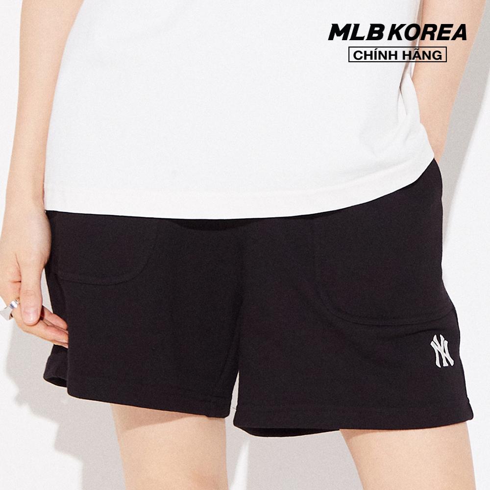 MLB - Quần shorts lưng thun Basic Small Logo 3ASPB0123