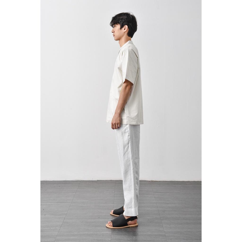 Áo sơ mi tay ngắn, Kimono. LOOSE form - Routine 10S21SHS019