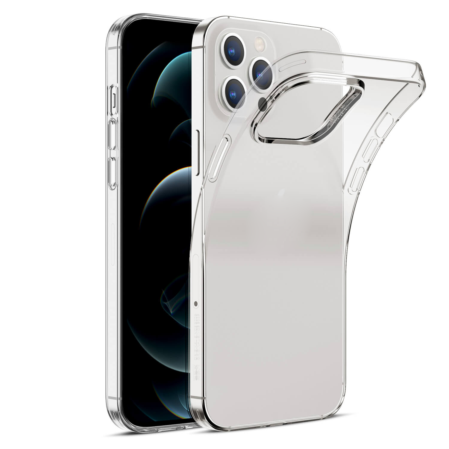 Ốp lưng dẻo silicon trong suốt cho iPhone 12 Pro Max hiệu Ultra Thin (siêu mỏng 0.6mm, chống trầy, chống bụi) - Hàng nhập khẩu