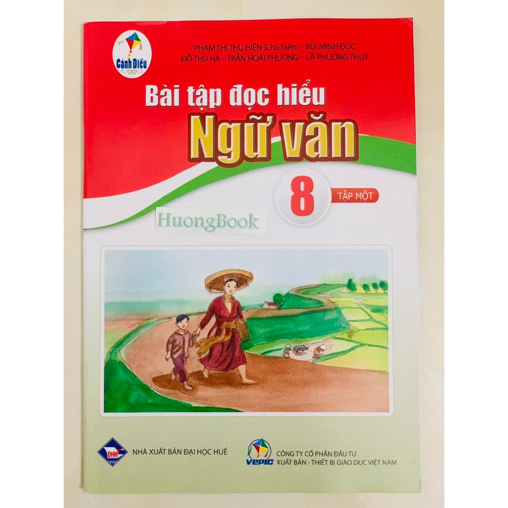 Sách - Combo Bài tập đọc hiểu ngữ văn 8 - tập 1 + 2 - BT