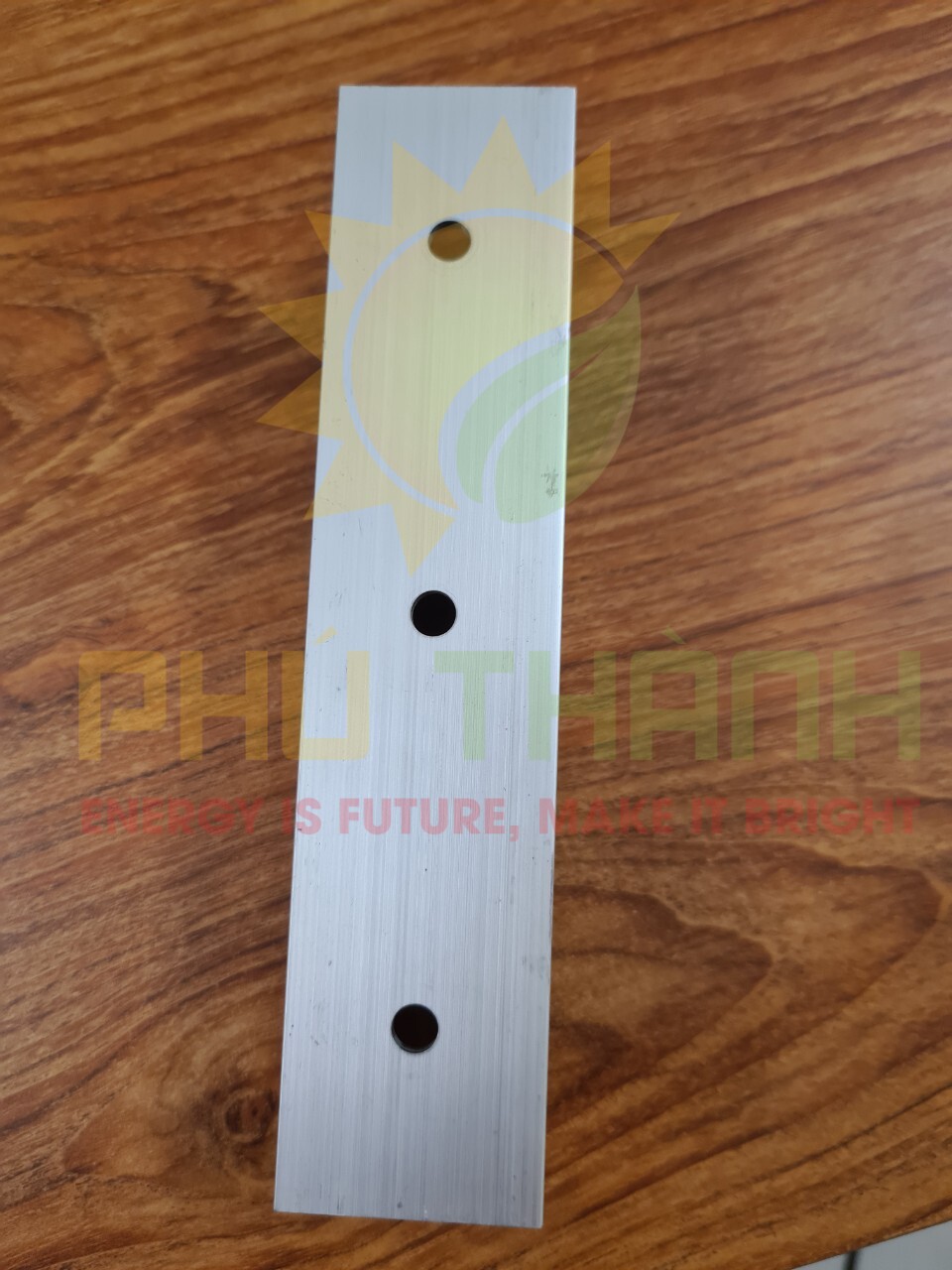 Thanh nhôm mini rail hình chữ U dài 180cm dùng lắp đặt pin năng lượng mặt trời