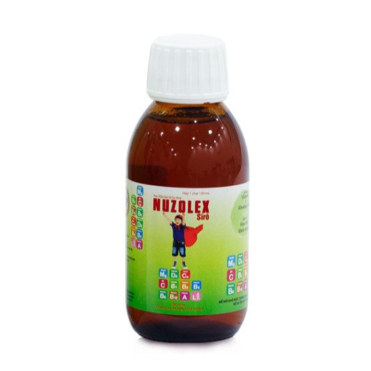Thực phẩm bảo vệ sức khoẻ Nuzolex dạng siro 120ml